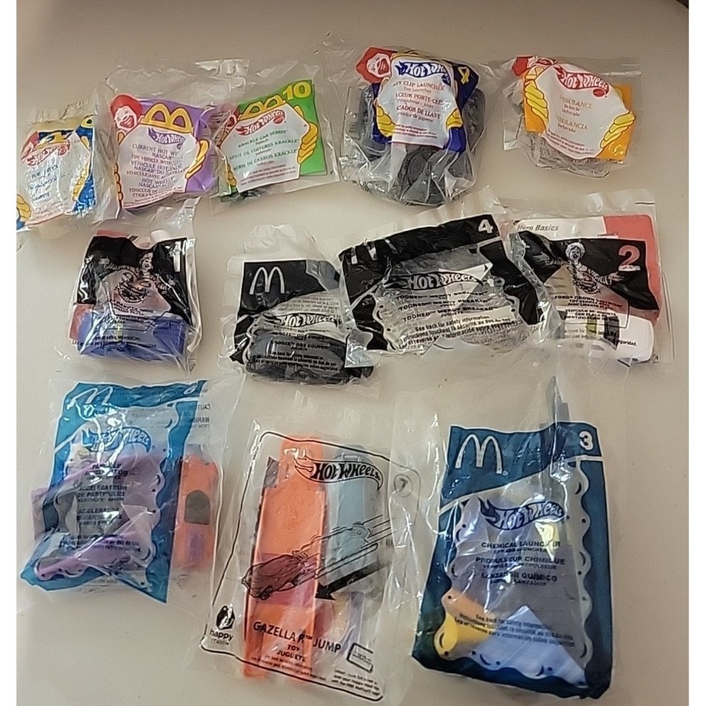 McDonald's Hot Wheels Happy Meal toys‎ new in package various years matchbox